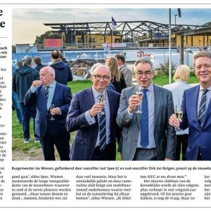 Feest bij de Koninklijke HFC